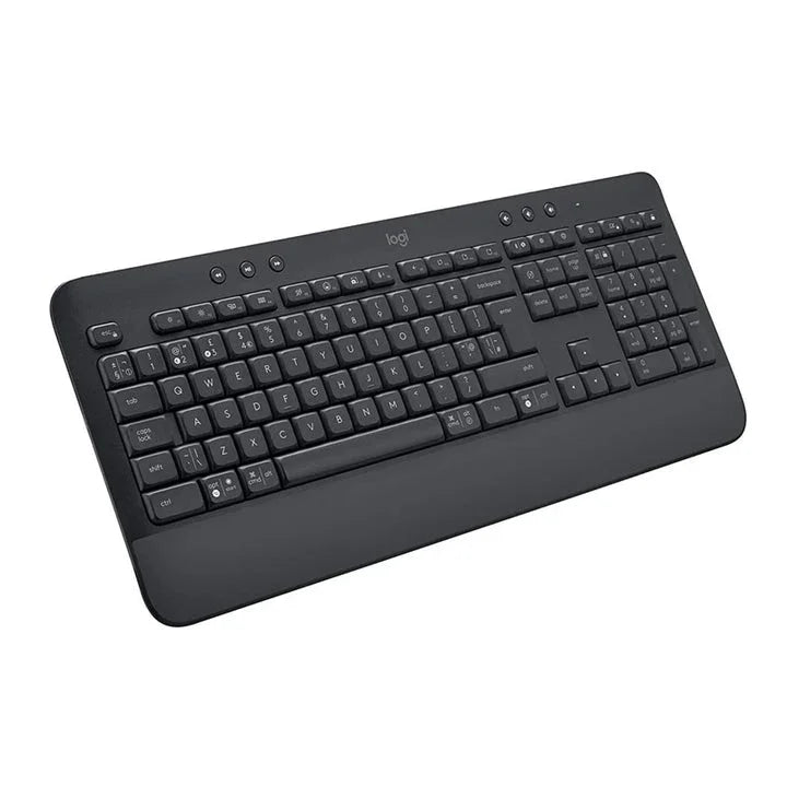 Logitech K650 Signature Bluetooth keyboard -Graphite -Arb - Tashqila Logitech K650 Signature Bluetooth keyboard -Graphite -Arb - Tashqila